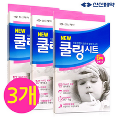 쿨링시트( ) 10시간지속 열패치 열냉각시트, 6매, 3개