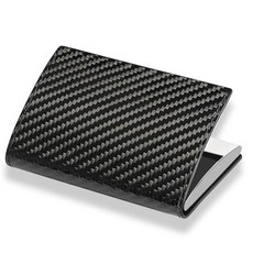 MON 온OCARBON 온 실제 탄소 섬유 명함 홀더 RFID 차단 및 자석 잠금 기능이 있는 휴대용 포켓 홀더 케이스 안목 신사를 위한 우아한 다기능 카드 정리함 매트, MON 온OCARBON 온 실제 탄소 섬유 명함 홀더,