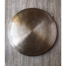 雅典樂器世界 極品60公分大鑼 冥想鑼 療愈靜心音療，專業音療師推薦，附贈專用鑼槌, 1個