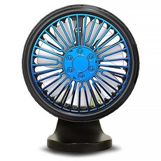 이고웰 차량용 선풍기 써큘레이터 carcircle01, 블루