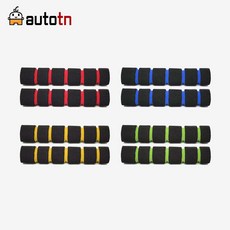 추가금없음 수항 오토바이 자전거 헬스기구 스펀지 브레이크 손잡이, 노랑, 1세트