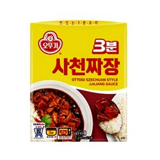 오뚜기3분 사천짜장, 200g, 3개
