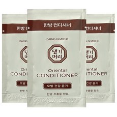 댕기머리 한방 컨디셔너 한방 린스 일회용 여행용, 30개, 10ml
