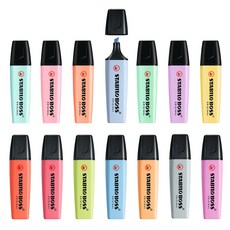 스타빌로 보스 오리지날 파스텔 형광펜 (1자루), 70-113터쿼이즈, 1개