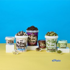 코누 미니크런치 60g 쿠키앤크림 초코 말차 디저트 간식 3종, 1세트