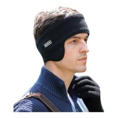 방한귀마개 남성용 방한 귀도리 따듯한 보온 귀마개, 그레이