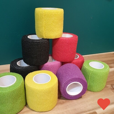 머신 컬러 그립테이프 미끄럼방지 눈썹 아이라인, 옐로우