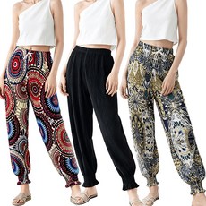 여성 냉장고바지 몸빼 밴딩 바지 1+1