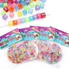 톡톡 팔찌 말랑이 DIY 구슬꿰기, 1개