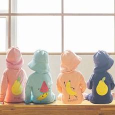 베베샤 유아 전신 래쉬가드 과일 썬수트
