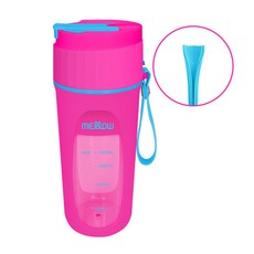 데코아르 멜로우 휴대용 믹서 텀블러, 플라밍고 핑크