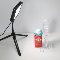 사진 촬영 조명 유튜브 방송 스튜디오 영상 제품 음식 촬영 조명, 1개, 전용가방