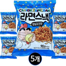 짱구 라면스낵 양념치킨맛, 90g, 5개