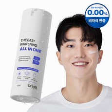 브리올옴므 더 이지 화이트닝 올인원 로션, 120ml, 1개