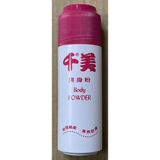 千美清涼爽身粉 150g, 1個, 千美爽身粉150g紅(數量x5)