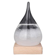 과학실험 결정체변화 일기예보 물방울 유리병 소품 교구, 1개