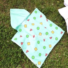 MMOR 짱구 잠옷 후드 비치가운 아동비치룩 유아목욕타월