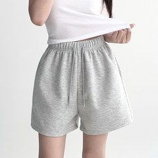 허블리 여성 에어리핏 트레이닝 스웻 스판 밴딩 반바지