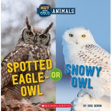(영문도서) Spotted Eagle-Owl or Snowy Owl (Hot and Cold Animals) Paperback, C. Press/F. Watts Trade, English, 9781338799439