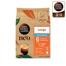 돌체구스토 네오 룽고 디카페인, 5.3g, 12개입, 1개