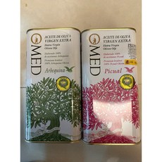 O-MED 西班牙進口 特級初榨橄欖油 1公升 1000ml, 1個, 現貨阿貝金納1L, 1L