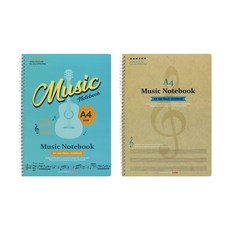 팬시로비 A4 음악 노트 랜덤, 1개
