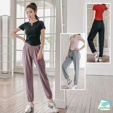 BODYAIR 小V領Q彈上衣 輕薄順滑哈倫褲套組