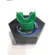 台南實體店-裝備租客 Junior Scuba 咬嘴 二級頭咬嘴, 綠色(含束帶), 1個