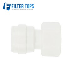 1/2:3/8 암나사 I피팅 피메일어댑터 피메일커넥터 - 정수기부품, 1개