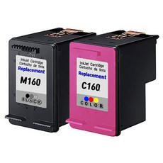 삼성전자 삼성 재생잉크 INK-M160 검정 C160 컬러 2색 세트 비정품잉크, 재생_M160검정C160컬러 2색세트, 1세트