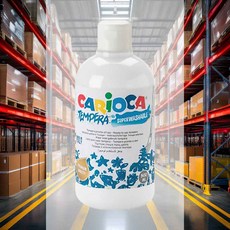 물감 03옐로우500ml 인지능력향상 수채화용품 미술놀이 템페라물감 아동미술재료 포스터물감