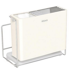 ecoco多功能磁吸式刀架 廚房刀具收納架 砧板架 鍋蓋架 筷子筒, E25291基礎款-小號, 1個