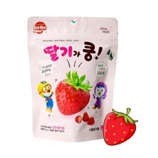 뽀로로 딸기가 쿵 12g 동결건조 국산 웰빙과일칩 onl+6664SH, 1
