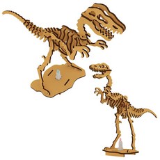 과학실험키트-DIY 벨로키랍토르(랩터)-LED형