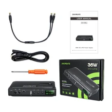 라우터 휴대폰 모뎀용 36W DC UPS 백업 전원 공급 장치 5V9V12V24V 출력 배터리 없음 EUUS 플러그 무정전, 03 DC1036L US Plug