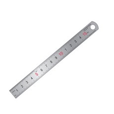 모닝글로리 1200 15cm 스테인레스자, 1개