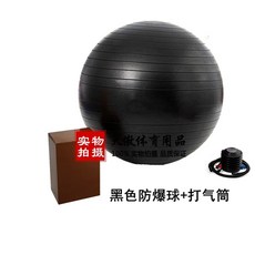 짐볼 의자 체어 4종 블랙 테스공 홈트 세트 운동 코어, B. 65cm 키 60-65cm, F. 검은 무광폭발 실린더