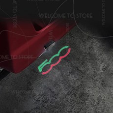 국기 아바르스 자동차 도어 웰컴 라이트 프로젝터 램프, 4. D, 1개