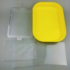 생태환경체험관 천연 펄프 재생 종이 제작 틀 세트 자원 순환 교육용 수공예 업사이클링 키트, 1개