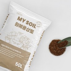 마이플랜트 마이소일 원예용 상토 대용량 분갈이 흙, 50L, 1개
