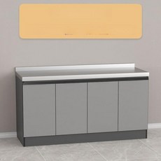 초이강 싱크대가스대 스텐 씽크대 주방 개수대 원룸, 150cm 평면형
