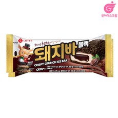 롯데푸드 돼지바블랙 한박스 아이스크림, 40개, 70ml