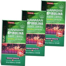 하와이안 스피루리나 원말 정제 n-Life, 3세트