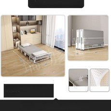 월베드 접이식 폴딩 책상 오피스텔 좁은방 벽침대, 테크패브릭 라텍스 90cm 캐비닛형 접이식