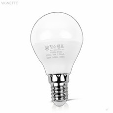 장수램프 E14 LED 크립톤 5W 전구색 촛대구 3000K 벽등용, 상세페이지 기재