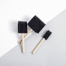 스펀지브러쉬 그림 미술 놀이 페인트 붓 DIY, 1개