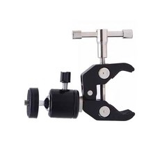 크레모아 쓰리 페이스 네오 10 캠핑랜턴 호환 볼헤드 멀티 클램프 360도 거치대, 1개