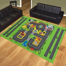 레이스 트래킹 러그 자동차 카 유아방 도로 교통 트랙 선물 아이들