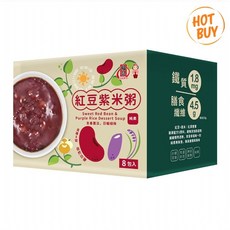 福記 紅豆紫米粥 250公克 X 8入, 1個