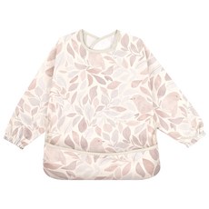 Little Dimsum베이비 긴팔 방수 자기 주도 이유식 턱받이 앞치마 1P, 1개, 1개입, 새